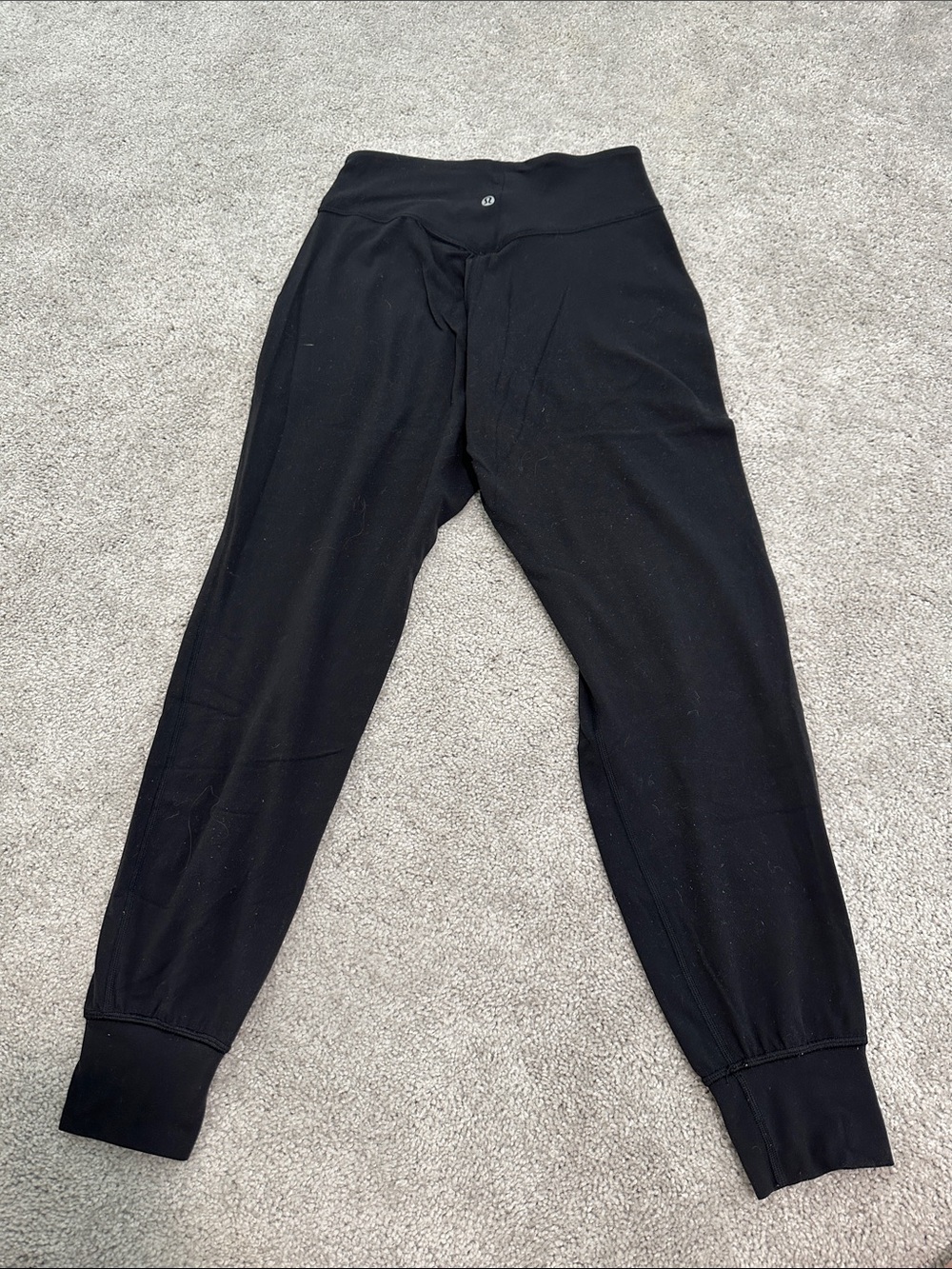 lululemon athletica Black High-Waisted Jogger Pants Align